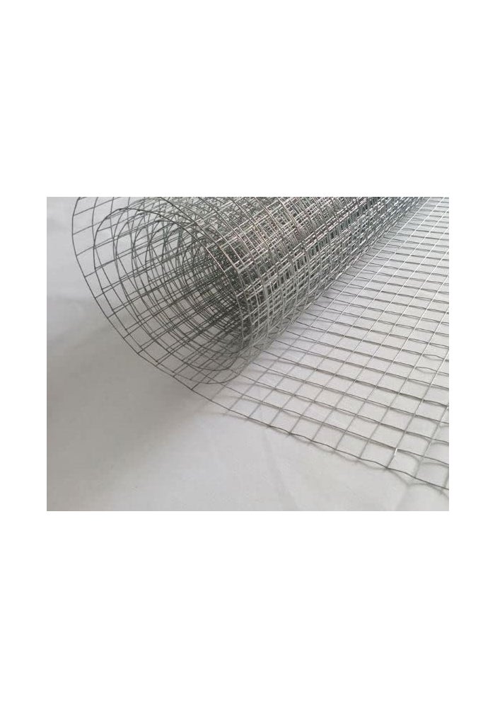 Galvanized Iron Cold Rolled GI Welded Wire Mesh (1/2 X 1/2, 10 Feet) - Image 1